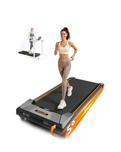 Walking Pad with Incline, BestGod Treadmills for Home 330lbs Capacity Walking Pad Treadmill Portable Under Desk Treadmill, 2.5HP Compact Treadmills Walk Pad, Running Machine