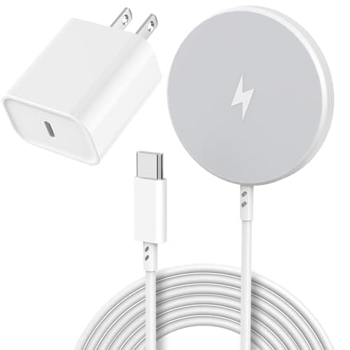 [Apple MFi Certified]Magnetic Wireless Charger Apple Mag Safe Charger,15W 6FT Fast Wireless Charging Pad for Apple iPhone 16 Pro Max/16 Pro/16 Plus/15 Pro Max/14/13/12/AirPods3/2/Pro/Pro2,Charging Pad