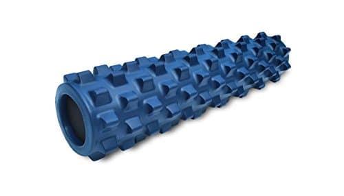 RumbleRoller Original Textured Foam Roller - Deep Tissue, Self Myofacial Release Massage Therapy Roller (RumbleRoller 22" MidSize Original Foam Roller)