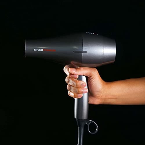 RUSK PRO Speed Titanium Hair Dryer, Ionic Generator Eliminates Frizz, Powerful AC Motor with 6 Speed and Heat Settings for Fast Styling, Plus Diffuser and Concentrator for Unique Styles 6