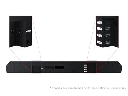 Samsung HW-Q600F Q Series Soundbar 3.1.2 Ch Sound and Subwoofer with 3 Year Amber Protection Plan (2025) 5