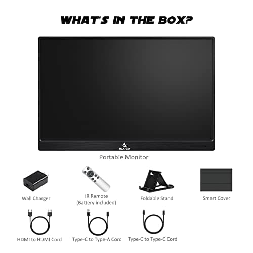 NexiGo 300Hz 17.3 Inch Portable Monitor (NG17FGQ), FreeSync, G-SYNC Compatible, IPS, Dual Speakers Eye Care Screen with HDMI/Type C for Laptop PC/MAC/Console 9