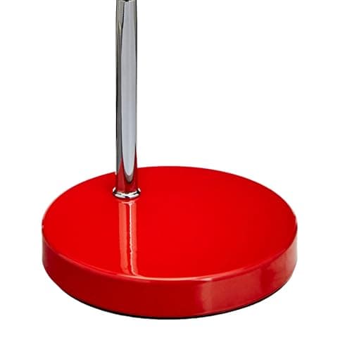 Globe Electric Company 12644 LED Desk Lamp, 52.4" x 5" x 15.75", Red 7