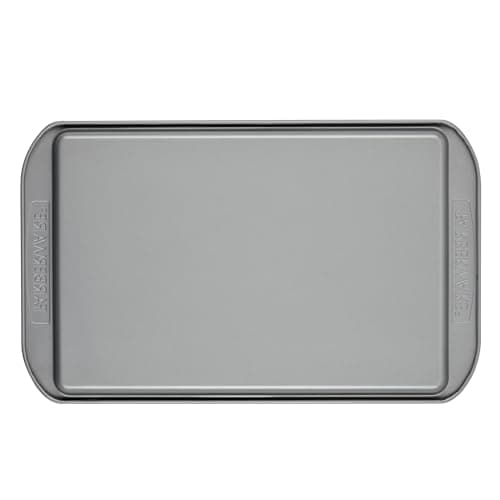 Farberware Nonstick Bakeware 3-Piece Cookie Pan Set, Gray 10