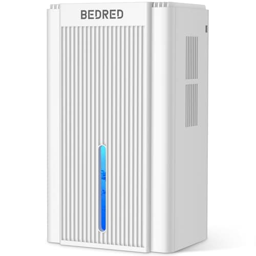 Dehumidifier, 95OZ Dehumidifier for Home 1000 Sq.Ft - Quiet with Auto Shut Off & Relaxing 7 Color Ambient Light,Ideal for Livingroom, Bedroom, Basement(White)