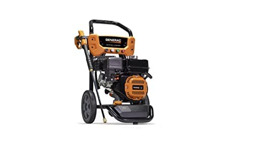 Generac 8896 3000 PSI 2.4 GPM Gas Powered Residential Pressure Washer - Ergonomic Spray Gun with Quick Change Nozzle Tips - Effortlessly Cleans Cars, Decks, Driveways and More - CARB Compliant 5