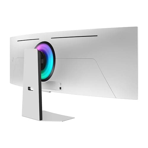 Samsung 49-Inch Odyssey G9 (G95SD) Series QD-OLED G-Sync Compatible Curved Gaming Monitor, 240Hz, 0.03ms, Dual QHD, Glare Free, FreeSync Premium Pro, Ergonomic Stand,LS49DG956SNXGO,2024, 3 Yr Warranty 9