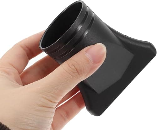 2PCS Professional Blow Dryer Narrow Concentrator - Specific Fit 4.3-4.5cm Diffusers, Black ABS Plastic Nozzle Replacement for Hair Dryer Attachments, Salon-Grade Flat Blow Styling Tools 6