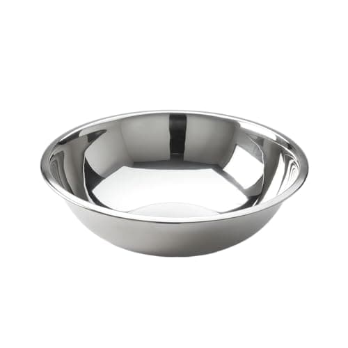American Metalcraft 16" Stainless Steel Mixing Bowl - 13-Quart Durable Metal Bowls for Mixing, Large Stainless Steel Bowl