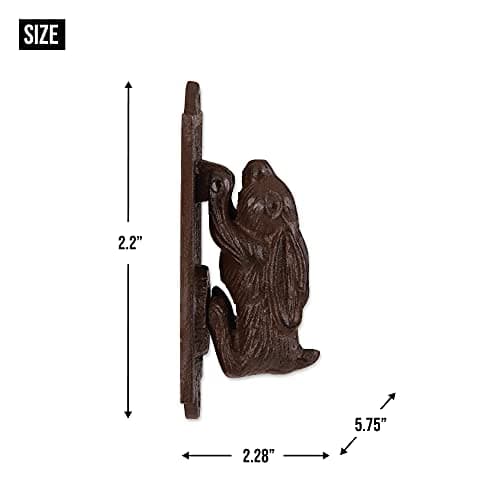 DII Cast Iron Door Knocker Collection, Rabbit 7