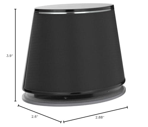 Amazon Basics Stereo 2.0 Speakers for PC or Laptop with Volume Control, 3.5mm Aux Input, USB-Powered, 1 Pair, Black 5