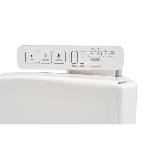 American Standard 8013A80GPC-020 Advanced Clean AC 1.0 Spa let Bidet Seat With Side Panel Operation 9