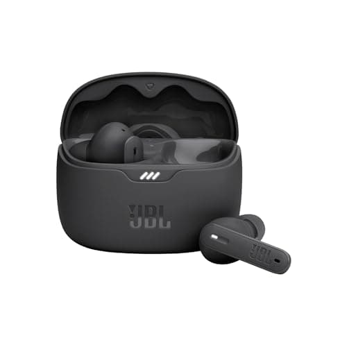 JBL Tune Beam - True Wireless Active Noise Cancelling Earbuds, Deep Bass Sound, Bluetooth 5.3, Water & Dust Resistant, Hands-Free Call with VoiceAware, Up to 48 Hours of Battery Life