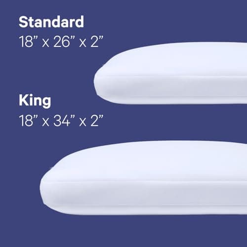 Casper Sleep Foam Pillow, Standard, White 5