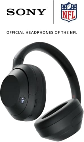 Sony ULT WEAR Over-Ear Noise Canceling Bluetooth Headphones with Alexa Built-in, Comfortable Design, 30-Hour Battery, Massive Bass, & Signature Noise Canceling Found in 1000X Series, Black 5