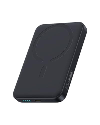 Baseus for MagSafe Portable Charger, 10000mAh Wireless Magnetic Power Bank with USB-C Cable 22.5W PD Charging, Slim Phone Battery Pack Compatible with iPhone 17/16/15/14/13/12 Pro/Pro Max Series-Black