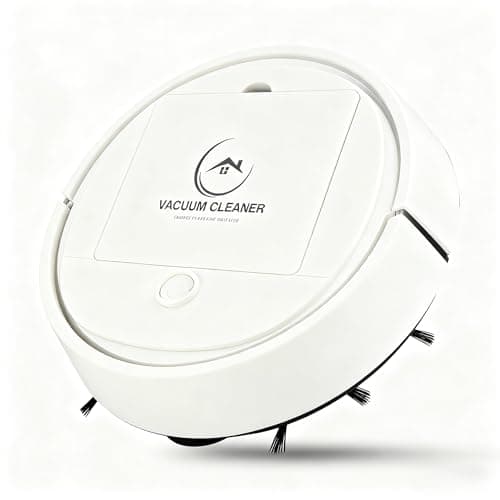 Robot Vacuum,3-in-1 Vacuum,Integrated Sweeping and Suction,Robot Vacuum Cleaner and Mop Combo,with Advanced Intelligent chip Technology to Avoid Obstacles, Ultra-Thin,White -Z2