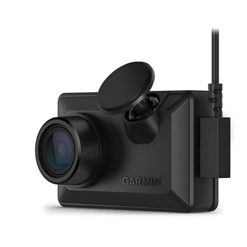 Wearable4U Garmin Dash Cam X110, Compact 1080p HD Dash Cam with a 140-degree Field of View, Built in Clarity Polarizer, Voice Controlled, GPS, 2.4" Display, Automatic Recording with Power Bank Bundle 5