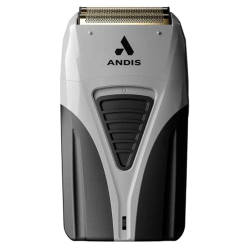 Andis TS-2 17255 Pro Foil Lithium Titanium Foil Shaver, Cord/Cordless, Smooth Shaving Cordless Shaver with Charger, Black