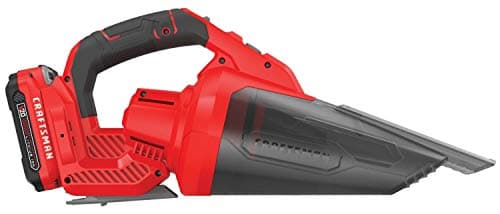 CRAFTSMAN V20 Cordless Hand Vacuum, 45 CFM, 2 Stage Filtration System with Filter, Battery and Charger Included (CMCVH001C1) 8