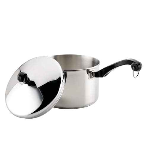 Farberware Classic Stainless Steel Sauce Pan/Saucepan with Lid, 3 Quart, Silver 8