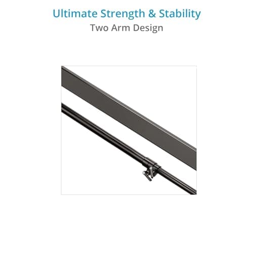 PROAIM 7ft Wave-2 Portable Camera Jib Crane Package with Jr. Pan Tilt Head, 100mm Tripod Stand, Dolly & Spreader for DSLR Video Film Cinema Camera Camcorder Up to 6kg/13.2lb + Carrying Bag (P-WV-2PP) 5