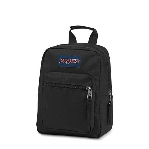 JanSport Big Break Insulated Lunch Bag - Small Soft-Sided Cooler Ideal for Class, Work, or Meal Prep, Black 5