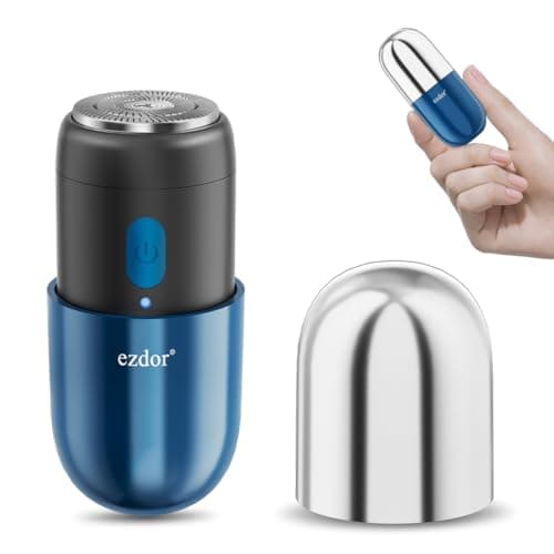 Mini Electric Shaver, Portable Electric Razor for Men Women, USB-C Rechargeable Mini Shavers, Waterproof Portable Razors, Powerful Men's Shaver, Cordless for Travel Home Business Trip
