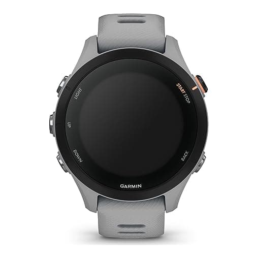 Garmin Forerunner® 255S, Smaller GPS Running Smartwatch, Advanced Insights, Long-Lasting Battery, Powder Gray 9