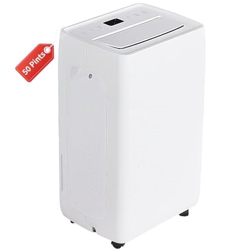 OLIXIS 3,500 Sq. Ft Dehumidifier, 50 Pints Dehumidifier for Basement with Drain Hose, 4.5L/1.19 Gallon Water Tank Quiet with Airflow Swing, Ideal Whole House Dehumidifiers for Home, Bedroom Bathroom