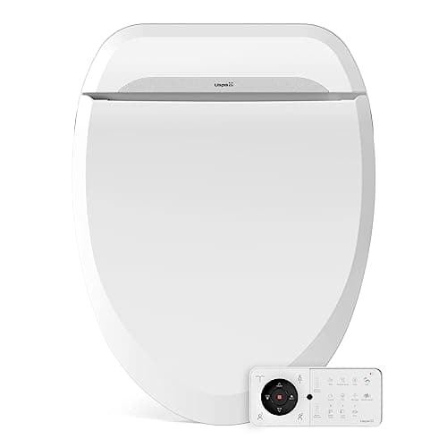 Bio Bidet USPA PRO Modern Bidet Seat, Warm Water, Heated Seat & Dryer, Remote Control, Elongated
