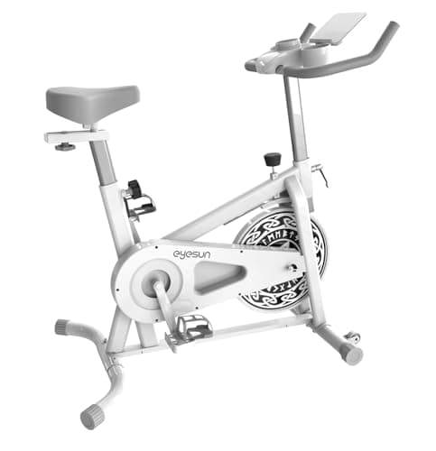 Exercise Bikes for Home,Indoor Cycling Bike with Adjustable Friction,Brake Pad Resistance Silent Belt Drive,330lbs Weight Capacity &Upgraded Version Seat for Home Cardio&Weight Loss(Classical Exercise Bikes Plus) 9