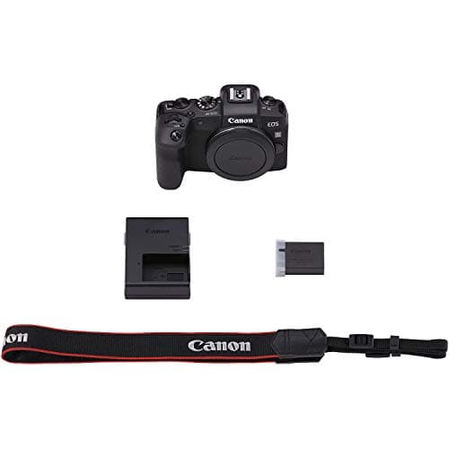 Canon EOS RP Full Frame Mirrorless Vlogging Portable Digital Camera with 26.2MP, CMOS Sensor, Wi-Fi, Bluetooth, 4K Video Recording and 3.0" Vari-Angle Touch LCD Screen, Body, Black 6