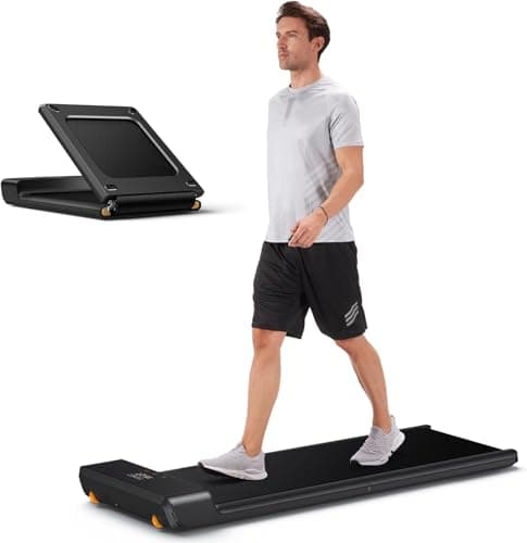 WALKINGPAD A1Pro Foldable Walking Pad Treadmill for Home Office, Under Desk Treadmill with Adaptive Speed Control, Compact Design for Small Spaces, No Assembly Needed