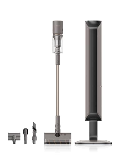 DREAME Z10 Station Cordless Vacuum Cleaner with 2.5L Auto Dust Base, Smart Stick Vacuum Cleaner, Powerful Floor Cleaning for Carpet, Hardwood, Tile & Pet Hair, Lightweight
