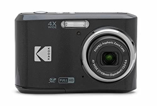 Kodak PIXPRO FZ45 Digital Camera, 16MP Point & Shoot with 4X Optical Zoom, 27mm Wide Angle, 2.7 Inch LCD, 1080p Video, Black