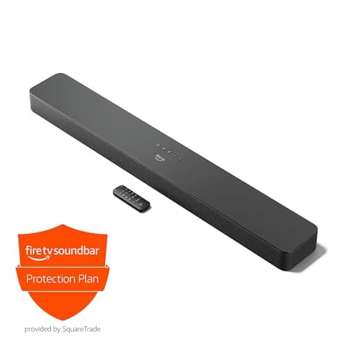 Amazon Fire TV Soundbar Plus with 2-Year Protection Plan