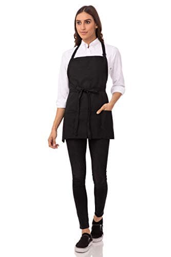 Chef Works Unisex Three Pocket Apron, Black, One Size 5