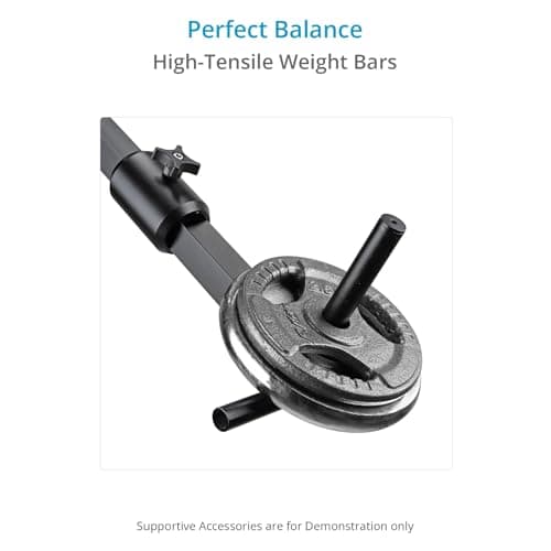 PROAIM 8' Vega Jib Crane for DSLR Video Cameras. Payload Up to 8kg/17lb. Supports Pan Tilt Heads and 3-axis Camera Gimbals. (JB-VG08-01) 8