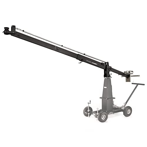 PROAIM Comet Heavy-Duty Euro-Mount 12ft Camera Jib Crane, Payload up to 80kg/176lb. Versatile Indoor/Outdoor Jib - Telescopic Arms on Both Sides. for Euro-Base Dollies + Flight Case (JB-COMT-01)