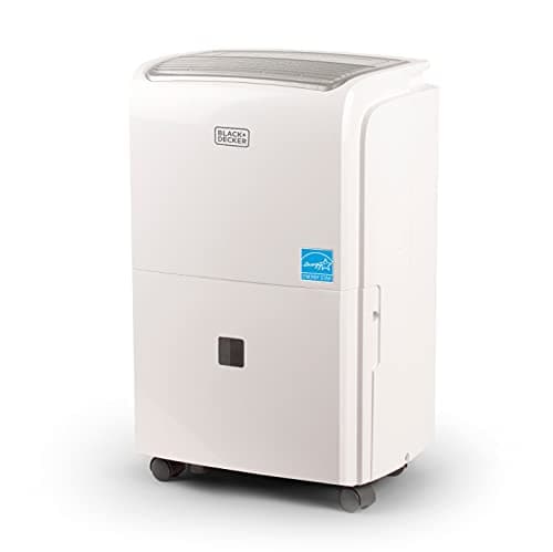 BLACK+DECKER 4500 Sq. Ft. Dehumidifier for Extra Large Spaces and Basements, Energy Star Certified, White