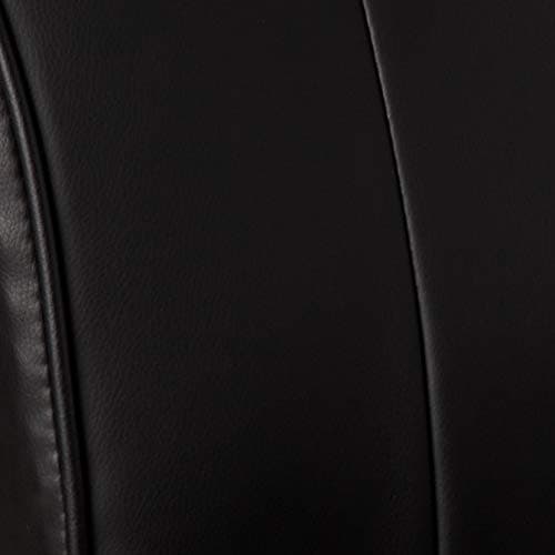 Boss Office Products Leather Adjustable Task Chair Without Arms, Black, B563 10