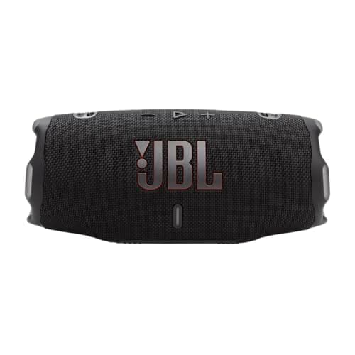 JBL Charge 6 - Portable Waterproof & Drop-Proof Bluetooth Speaker, Bold JBL Pro Sound with AI Sound Boost, 28Hrs of Playtime, Built-in powerbank & Comes with a Sturdy/Removable Carrying Strap (Black) 10
