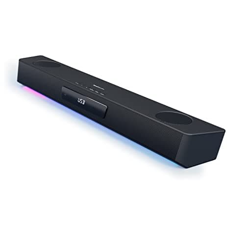 Creative Sound Blaster Katana SE Multi-Channel Gaming Soundbar, 180W Peak Power, Bi-Amplified 4-Driver Design, Super X-Fi Technology, and RGB Lighting