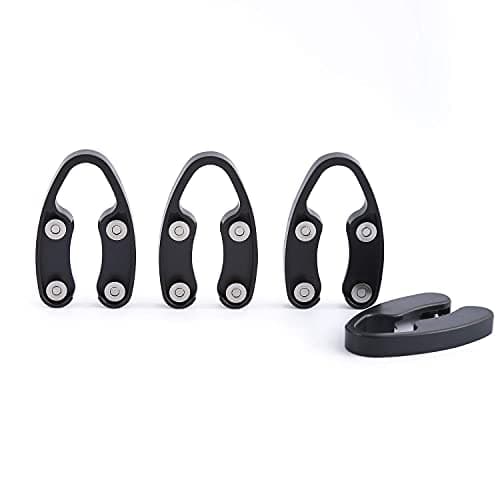 OHMAXHO 4 Pack Wine Foil Cutter for Wine Bottles, 4 Stainless Blades Wine Bottle Foil Cutter Tool, Effortless Wine Seal Cutter Foil Remover, Black Wine Opener Accessory for Wine Lovers