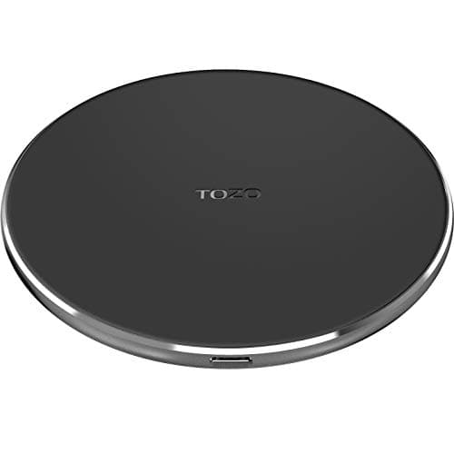 TOZO 2024 Upgraded Wireless Charger 15W Max Fast Wireless Charging Pad Compatible with iPhone 16/16 Plus/16 Pro Max /15/14/13/SE/12 Series, Samsung Galaxy S24/S23/S22 Series (No AC Adapter)