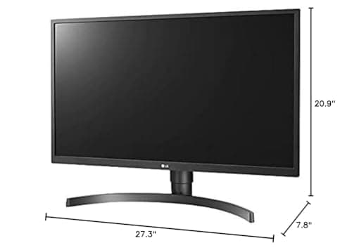 LG 27” 27BL55U-B IPS HDR UHD 4K Monitor (3840 x 2160) with Radeon FreeSync™ Technology, Game Mode, On Screen Controls, Ergonomic Stand & HDCP 2.2 Compatible 7