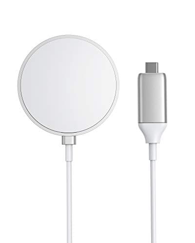 Magnetic Wireless Charger, Anker Wireless Charger with 5ft Built in USB-C Cable, PowerWave Magnetic Pad, 7.5W Charging for iPhone 13/13 Pro / 13 Pro Max / 13 mini / 12/12 Pro (No AC Adapter)