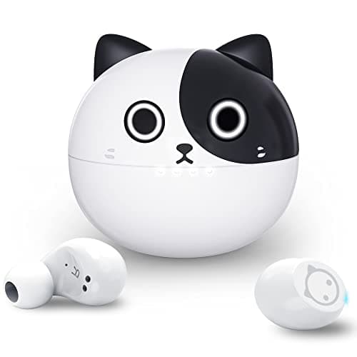 Togetface Kids Wireless Earbuds, Bluetooth 5.1 Headphones with Charging Case IPX5 Waterproof Touch Control Clear Stereo Ear Buds Built-in Mic, 36hrs Playtime Auto Pairing Earphones for Kids Women.