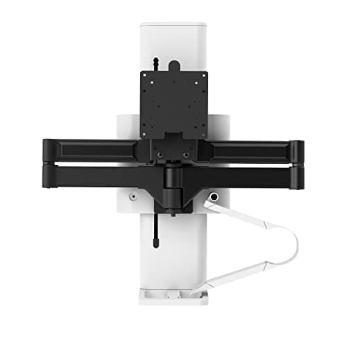 Ergotron – Trace™ Single Monitor Arm, VESA Desk Mount – for Monitors Up to 38 Inches, 6.5 to 21.5 lbs – White 7
